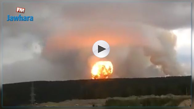 Explosion d'un dépôt de munitions militaires en Sibérie : Sept blessés