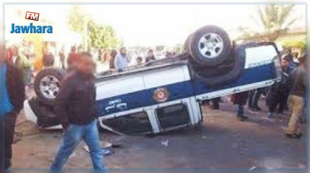 Décès de deux policiers dans un accident de la route