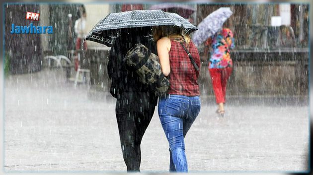 Alerte météo : Pluies temporairement orageuses dans ces régions