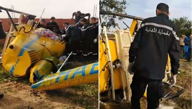 Crash d'un avion d'épandage à la Soukra
