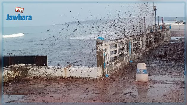 Bizerte : Affaissement de terrain au niveau de la cornique