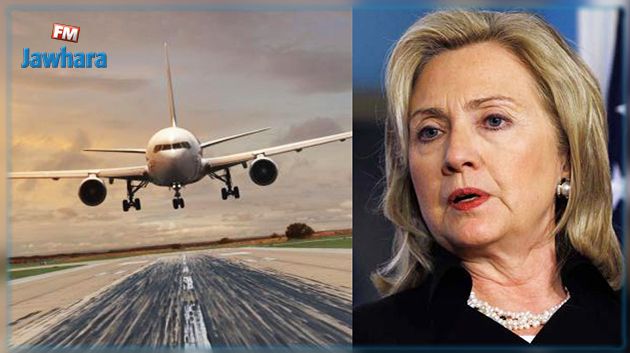 Un avion avec Hillary Clinton à bord subit un problème mécanique