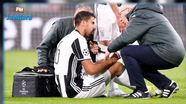 Juventus : Sami Khedira opéré d'un genou et absent trois mois