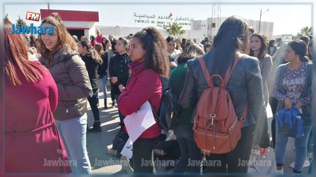 Levée du sit-in des étudiants de la faculté de Droit de Sousse