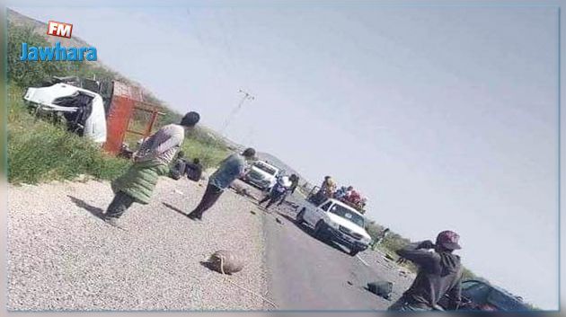 Sidi Bouzid : Deux morts et deux blessés dans un accident de la route