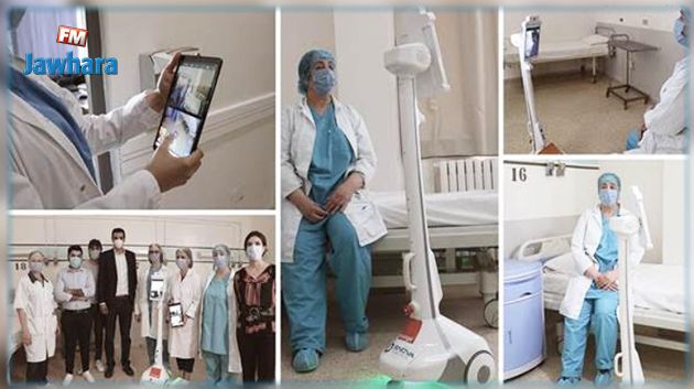 Enova, Orange Tunisie et Dräxlmaier  : Le robot Zourni déployé à l’hôpital Abderrahman Mami pour rapprocher les malades de leurs familles