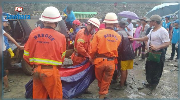 Birmanie : Un glissement de terrain fait plus de 120 morts dans des mines de jade