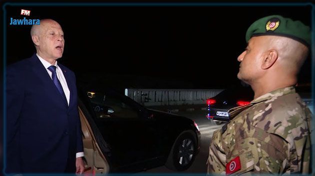 Le président de la République effectue une visite d'inspection au régiment des forces spéciales de l'armée nationale