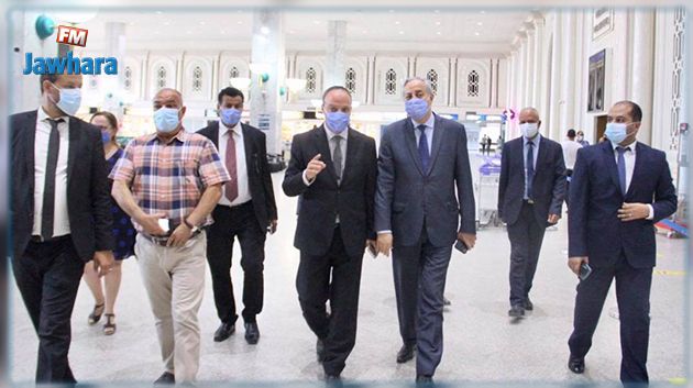 Le ministre du Transport par intérim en visite à l'aéroport de Tunis-Carthage