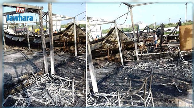 Hammamet : Un restaurant touristique réduit en cendres par un incendie