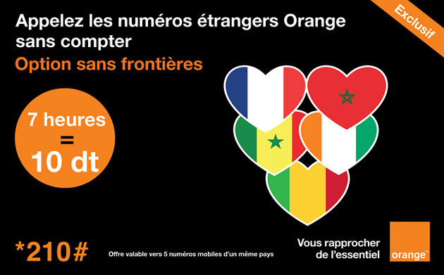 Orange lance en exclusivité de nouvelles options vers les numéros Orange à l’international 