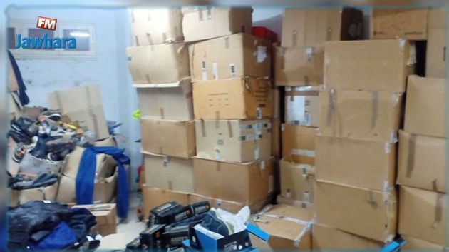 Saisie de produits de contrebande d'une valeur dépassant le un million de dinars