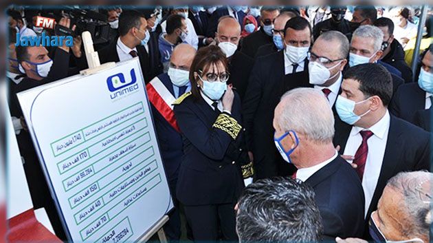 Inauguration du service spécialisé dans les maladies infectieuses réalisé par UNIMED à l’hôpital de Sousse