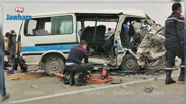 Sfax : Un accident de la route fait 4 morts et 6 blessés