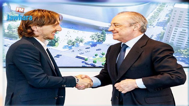 Luka Modric prolonge au Real Madrid jusqu'en 2022