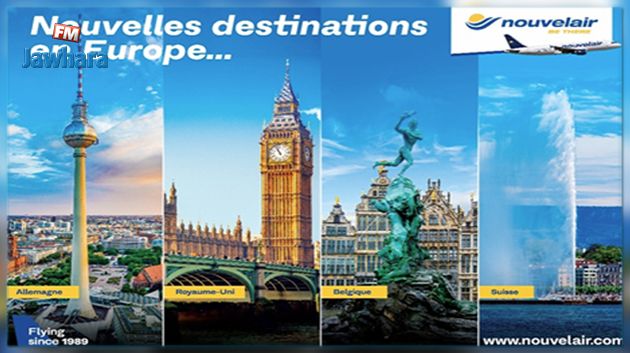Nouvelair dessert 18 destinations en Europe