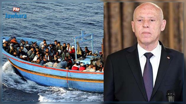 Saied : La migration « irrégulière » vers l’Europe ne doit en aucun cas être résolue dans le cadre d’une approche sécuritaire