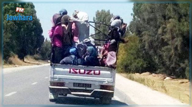 Kairouan : Des ouvrières agricoles blessées dans un accident de la route