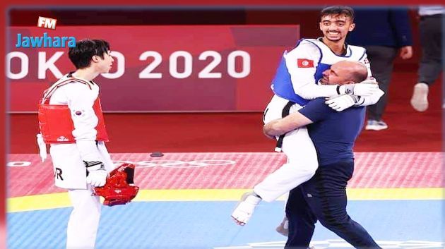 JO - Tokyo-2020 (taekwondo) : médaille d'argent pour Khelil Jendoubi (-58 kg), première médaille tunisienne