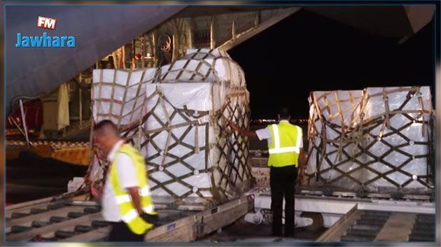 Un avion chargé d'un million de litres d'oxygène a atterri à Tunis