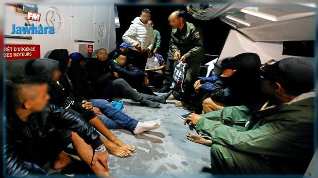 Immigration clandestine : 153 migrants de différentes nationalités évacués au large de Kerkennah