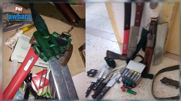 Sidi Bou Ali : Arrestation d'un individu en possession d'armes blanches