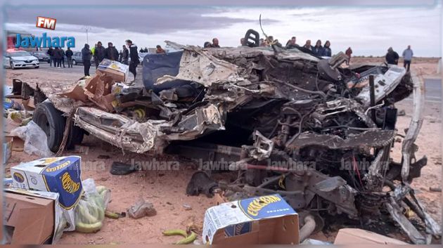Trois morts dans un accident de la route entre Médenine et Tataouine