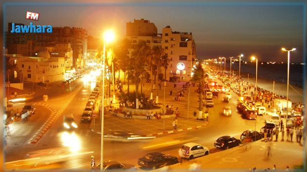 Sousse : Couvre-feu de 22h00 à 05h00 et annulation de toutes les manifestations