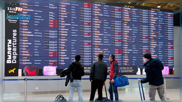 La Russie ferme son espace aérien aux avions de 36 pays, dont les 27 Etats-membres de l'UE