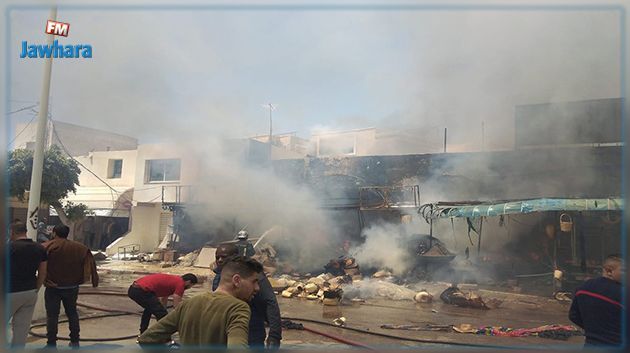 Incendie au souk de Gabès : Des feux d'artifices à l'origine du drame ?