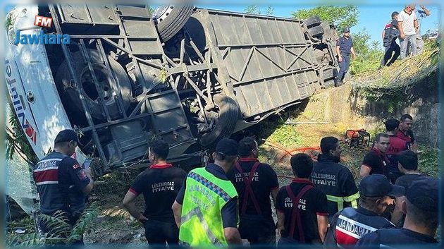 Turquie: au moins 6 morts et plus d'une vingtaine de blessés dans un accident de bus