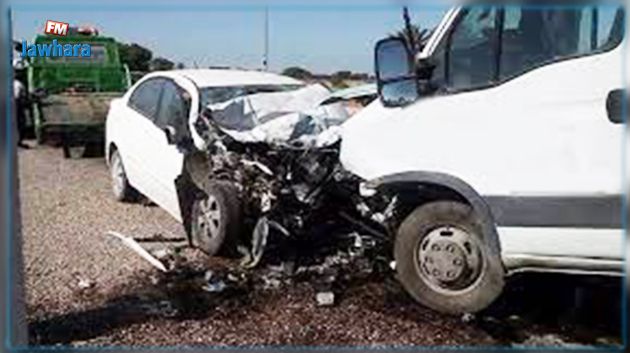 Kairouan : Un mort et un blessé dans un accident de la route