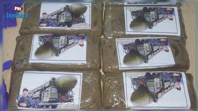 Kasserine : Mise en échec d'une tentative de contrebande de 10 plaques de résine de cannabis