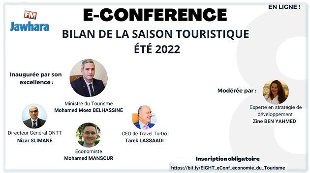 E-CONFERENCE BILAN DE LA SAISON TOURISTIQUE ETE 2022