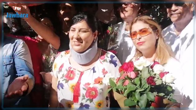 Abir Moussi quitte la clinique