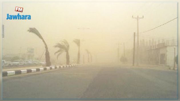 Tempête de sable à Médenine et Tataouine : Les usagers de la route appelés à la vigilance