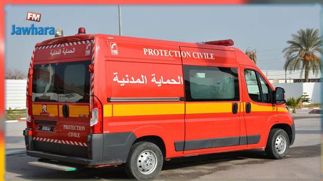 Protection civile : 5 morts et 424 blessés dans des accidents en 24h