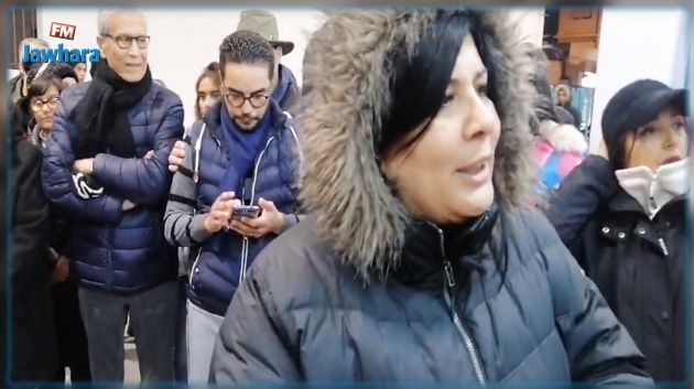 Rassemblement des partisans du PDL à la station TGM à Tunis