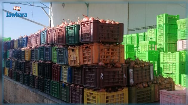 Gouvernorat de Tunis :Saisie de 21,5 tonnes de légumes stockés dans un entrepôt anarchique