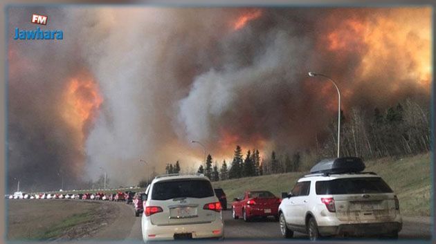 L’ouest du Canada frappé par des inondations et des premiers feux de forêt