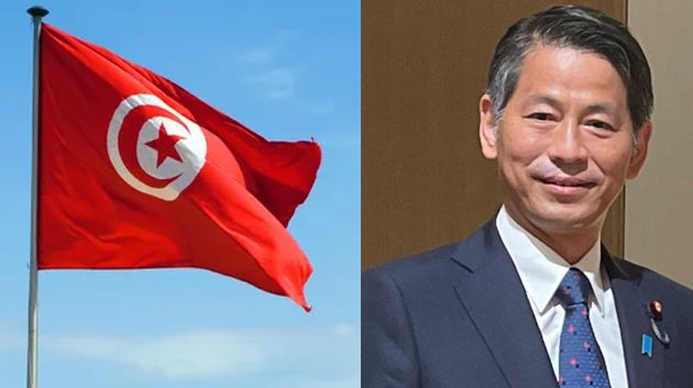 Visite en Tunisie du Ministre délégué auprès du Ministre des Affaires étrangères du Japon, Son Excellence Monsieur YAMADA Kenji