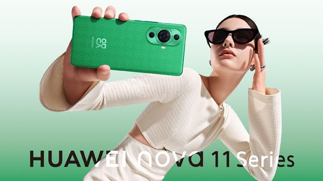 La série HUAWEI nova 11 est lancée en Tunisie avec un nouveau design époustouflant et des appareils photo selfie puissants.