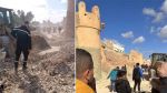 Trois décès dans l'effondrement d'une partie du rempart de la médina de Kairouan