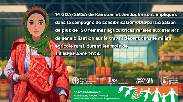 Le travail décent, un droit fondamental pour chaque femme rurale : Objectif clé de la campagne pour la Journée nationale de la femme