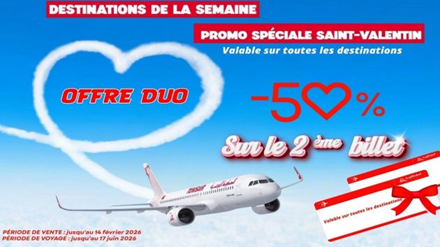  Édition spéciale Saint-Valentin : Parce que la plus belle destination est celle que l’on partage à deux