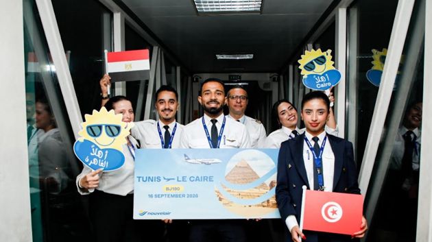 Nouvelair lance une nouvelle ligne directe reliant Tunis au Caire