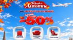 Tunisair annonce sa promo automne 2026 : jusqu’à −50 % de réduction
