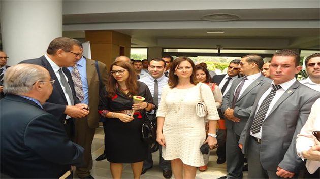 Sousse : Amel Karboul en visite à l'Aquasplash Thalassa
