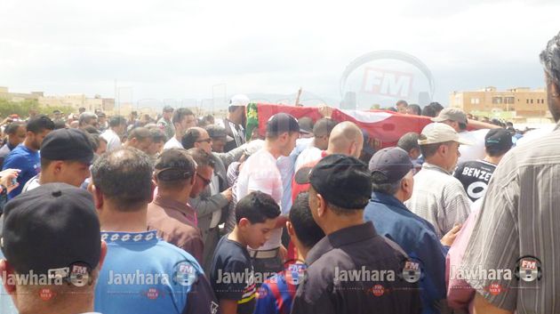 Funérailles du martyr Ridha Chebbi