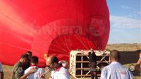 JAWHARA FM en vol libre à la région Kondar et  Kalaa Kebira  avec la société TUNISIA BALLOONS